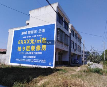 如何策划甘洛墙体广告的投放？