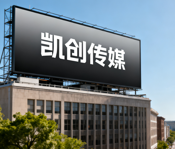 甘洛户外广告牌的设计与制作