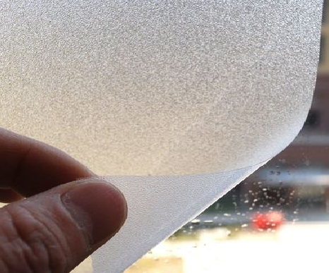 甘洛玻璃门外面粘广告用什么材料好？